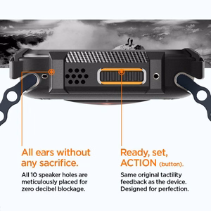 Spigen Rugged Armor -suojakuori Apple Watch Ultra 49 mm -mallille, mattamusta