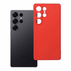Pehmeä suojakuori Samsung S25 Ultra punainen