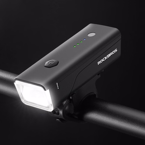 Rockbros 24510003001 polkupyörän etuvalo 260 lm + USB-C - USB-A kaapeli - musta