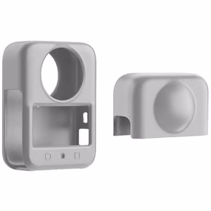 PULUZ silikonikuori linssillä DJI Osmo 360 (harmaa)