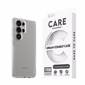 CARE by PanzerGlass Flagship Urban Combat kotelo Samsung Galaxy S25 Ultra - kirkas