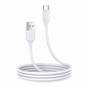 Joyroom Long-Lasting Series A9 USB-A / USB-C 3A -kaapeli 1 m - valkoinen