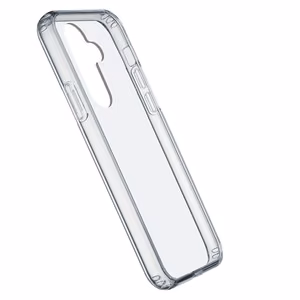 Cellularline Clear Strong -suojakuori Samsung Galaxy A54 5G -laitteelle, integroidulla antibakteerisella koostumuksella, läpinäkyvä