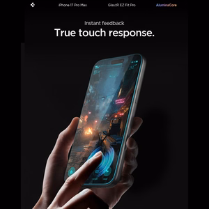 Spigen karkaistu lasi Glas.Tr Ez Fit Pro iPhone 16 Pro Max / 17 Pro Max läpinäkyvä