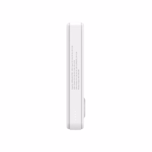 Powerbank Wozinsky WLWP-10KA0Y3WS 22.5W PD Qi2 10000 mAh, jalustalla, 1x USB-A, 1x USB-C - valkoinen