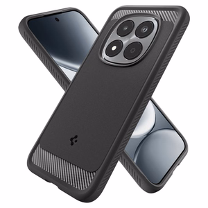 Spigen Rugged Armor suojakuori laitteelle Xiaomi Redmi Note 15 Pro 5G, musta