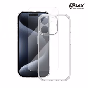 Vmax setti kuori + lasi 2,5D premium Samsung Galaxy S23 Plus