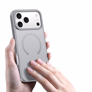 DUX DUCIS YIND Suojakuori MagSafe-yhteensopiva iPhone 17 Pro:lle (avoin rengas) - Harmaa