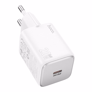 Laturi Hoco USB-C QC PD 20W N40 valkoinen