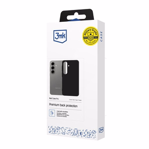 3mk Matt Case Pro -suojakuori Samsung Galaxy A57:lle, mattamusta