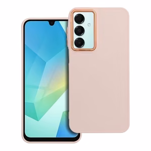 Suojakuori Samsung A16 5G / A16 4G:lle Frame vaaleanpunainen