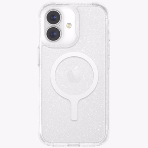 Uniq LifePro Xtreme Magclick Lataussuojakuori iPhone 17:lle - Läpinäkyvä-Glitter