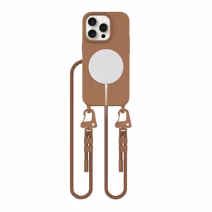 Tech-Protect MagNecklace MagSafe Suojakuori iPhone 15 Pro:lle - ruskea