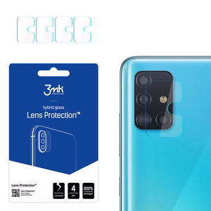 3MK Flexible Glass Lens Hybridilasi Samsung Galaxy A51 5G kameralle 4 kpl