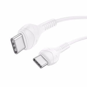Hoco USB-C - USB-C -kaapeli PD 60W 1 m X37 valkoinen