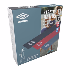 Umbro venyttelyvastusnauhat, 3 kpl