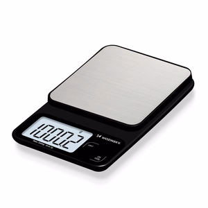 Wozinsky WAK-2252 keittiövaaka suurella LCD-näytöllä, enintään 5 kg – musta