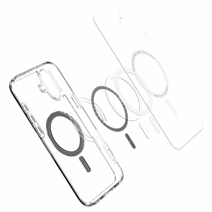 Spigen Ultra Hybrid Mag Suojakuori MagSafella iPhone 16 Pluslle - musta