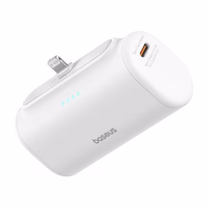 Powerbank OS-Baseus Compact IP 5000mAh 20W (valkoinen)