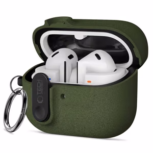 Tech-Protect Slim Hook Case for Samsung Galaxy Buds 3 / 3 FE / 3 Pro - Green