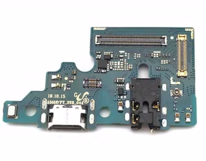 Flex Samsung A515 A51 2020 liittimelle, mikrofonille, kuulokepistokkeelle alkuperäinen (käytetty Grade A)