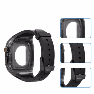 WiWU - Wi-WB013 Rambo Watch Band 49mm - musta