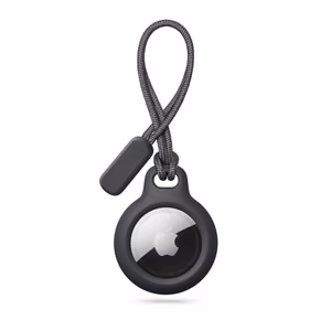 Tech-Protect Rough Chain Suojakuori Apple AirTag riipuksella - Musta