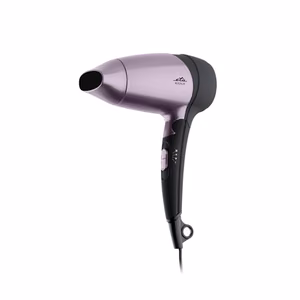 Hiustenkuivain ETA Rosalia ETA632090000, 1200 W, 3 lämpötila-asetusta, musta / violetti
