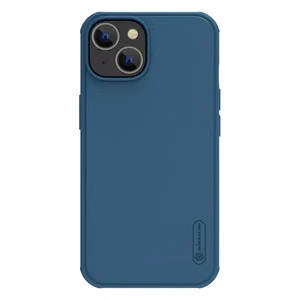 Nillkin Super Frosted Shield Pro Magneettinen kotelo iPhone 14 Plus MagSafe magneettinen sininen