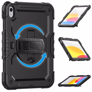 Tech-Protect Solid360 Suojakuori iPad 10.9" 2022:lle - musta