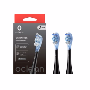 Oclean Ultra Clean -harjaspäät 2 kpl UC02 B02, mustat
