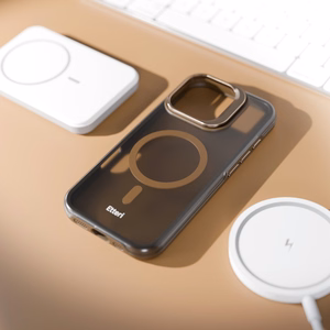 Etteri Morning Fog case for iPhone 16 6,1" brown