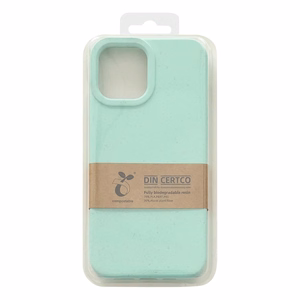 Eco Case Kotelo iPhone 12 Pro silikonisuojus puhelimen kuori Mint