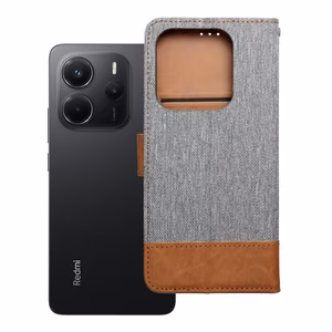 Läppäsuojakuori Xiaomi Redmi NOTE 14 5G -lle Jeans Book harmaa
