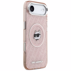 KARL LAGERFELD suojakuori iPhone 17 Air MagSafe-yhteensopiva KLHMP17MHMKBCHOP (IML Choupette Head Logo) pinkki