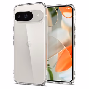 Spigen Ultra Hybrid -suojakuori Google Pixel 9 / 9 Pro:lle - läpinäkyvä
