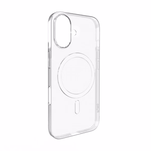 Puro 03 Mag MagSafe silikonisuoja iPhone 16 - kirkas