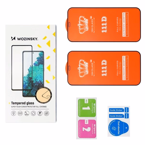 Wozinsky Full Glue Tempered Glass for Xiaomi POCO M7, 2-pack