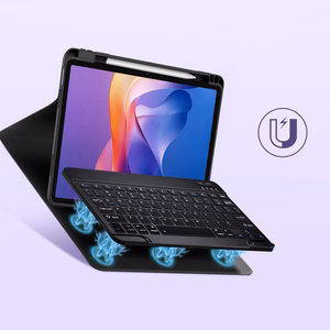 Tech-Protect SC Pen Suojakuori Xiaomi Redmi Pad 2 11.0:lle näppäimistöllä - Musta