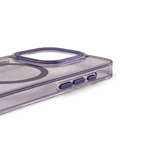 Glitter Suojakuori MagSafe iPhone 16 Plus:lle - violetti glitterillä