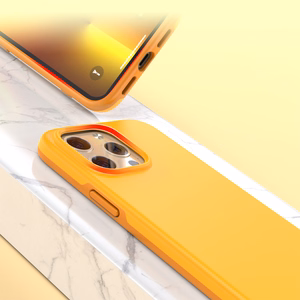 Choetech MFM Anti-drop Case Cover iPhone 13 Pro Max oranssi (PC0114-MFM-YE)
