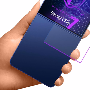 Samsung Galaxy Z Flip 7 – 3mk SilverProtection+ puhelimen näytönsuoja