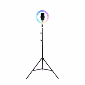 Havit ST7026 – kolmijalka RGB-rengasvalolla, musta
