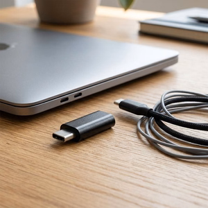 Adapteri Micro USB - Type C Blue Star - musta