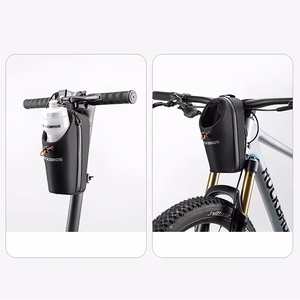 Rockbros P002 Handlebar Bag Compatible with Scooters and Folding City Bikes 1.5L - Black