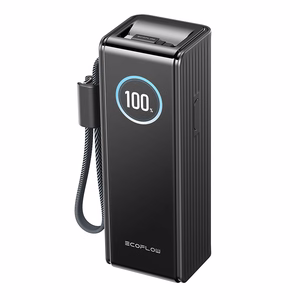 EcoFlow RAPID Varavirtalähde 25000mAh, 170W (sisäänrakennetut 100W kaapelit)