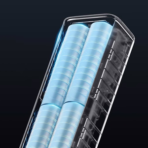 Powerbank Cuktech CKPB100PGLBL 150W 10000mAh USB-C USB-A - musta