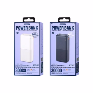 Remax RPP-177 varavirtalähde 12W 30000 mAh musta