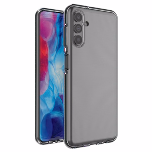 Spring Case kansi geelisuojus värillinen kehys Samsung Galaxy A13 5G musta musta