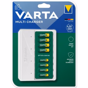 VARTA MULTI CHARGER 57659 (ilman paristoja)